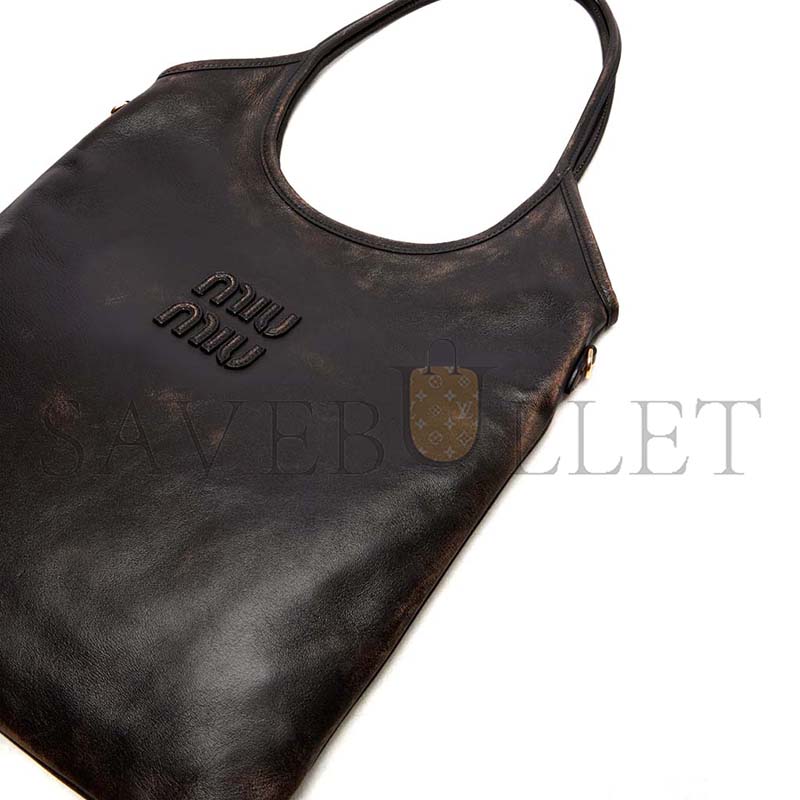 MIU MIU IVY LEATHER BAG 5BG231 (40*35cm)